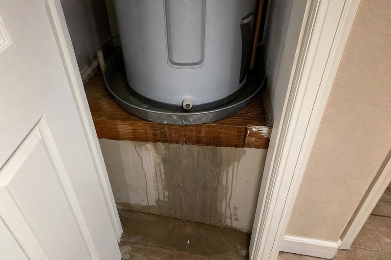 Water Heater Failure in a Two-Story McKinney Home